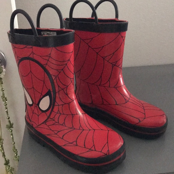 marvel rain boots